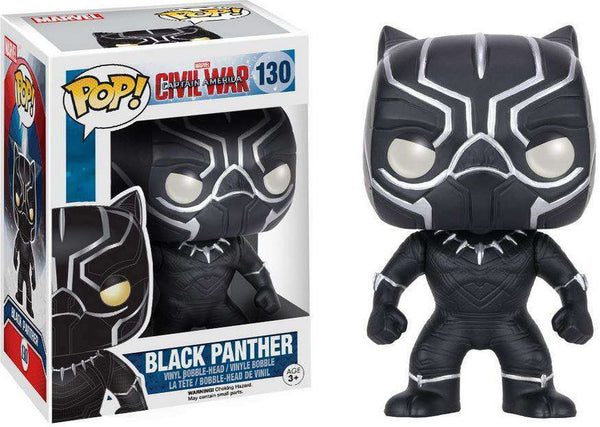 Funko Pop! Marvel: Captain America 3: Civil War - Black Panther #130 Pop! Vinyl Figure